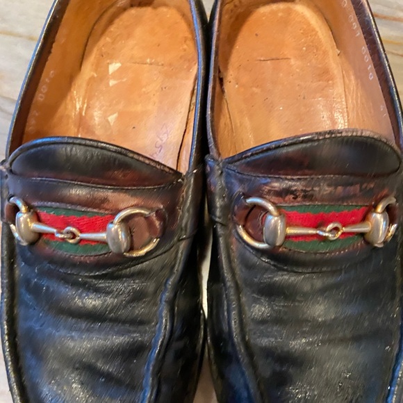 Authentic Gucci Vintage Horsebit Loafers. Size 7.5 - Picture 4 of 5